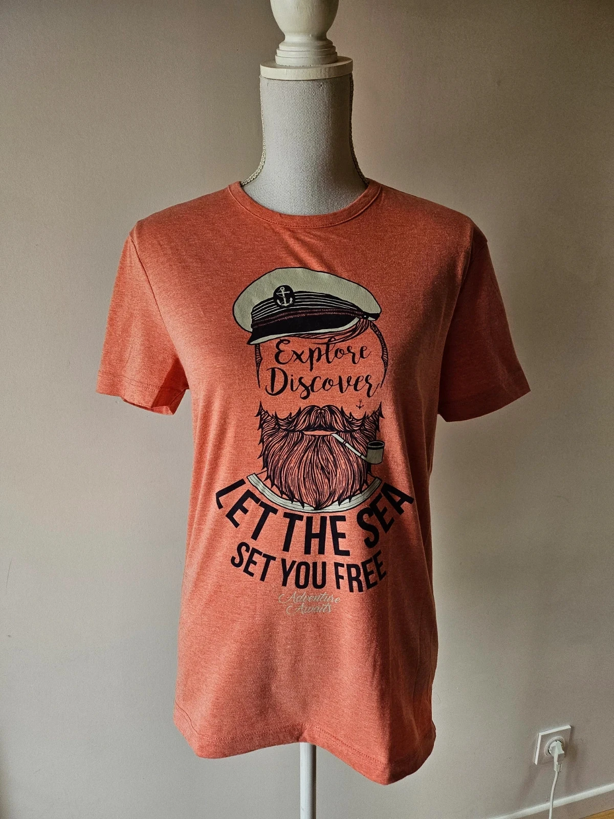 Tee shirt orange Jules marin homme